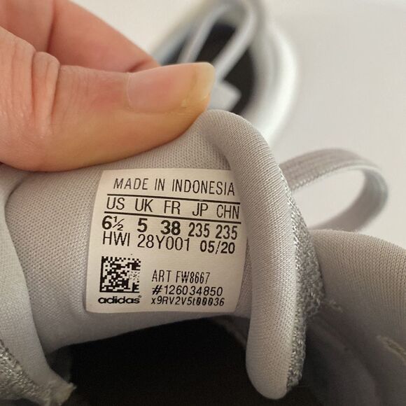 Adidas Gray Cloudfoam Running Shoes - Picture 8 of 10